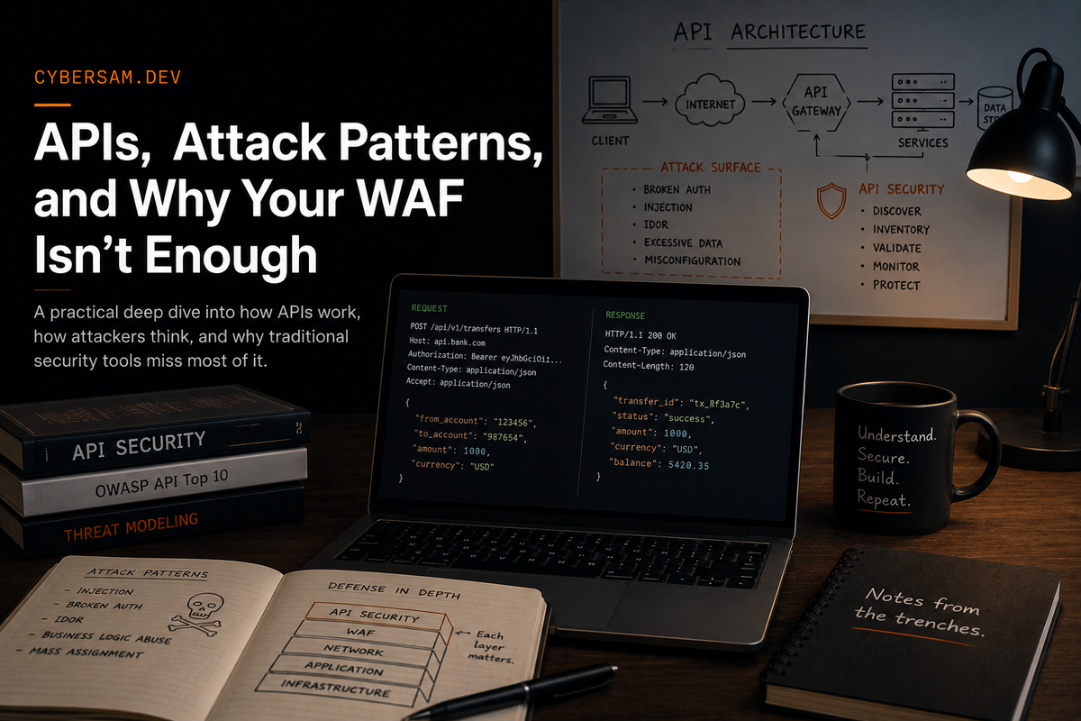 APIs, Attack Patterns, and Why Your WAF Isn't Enough