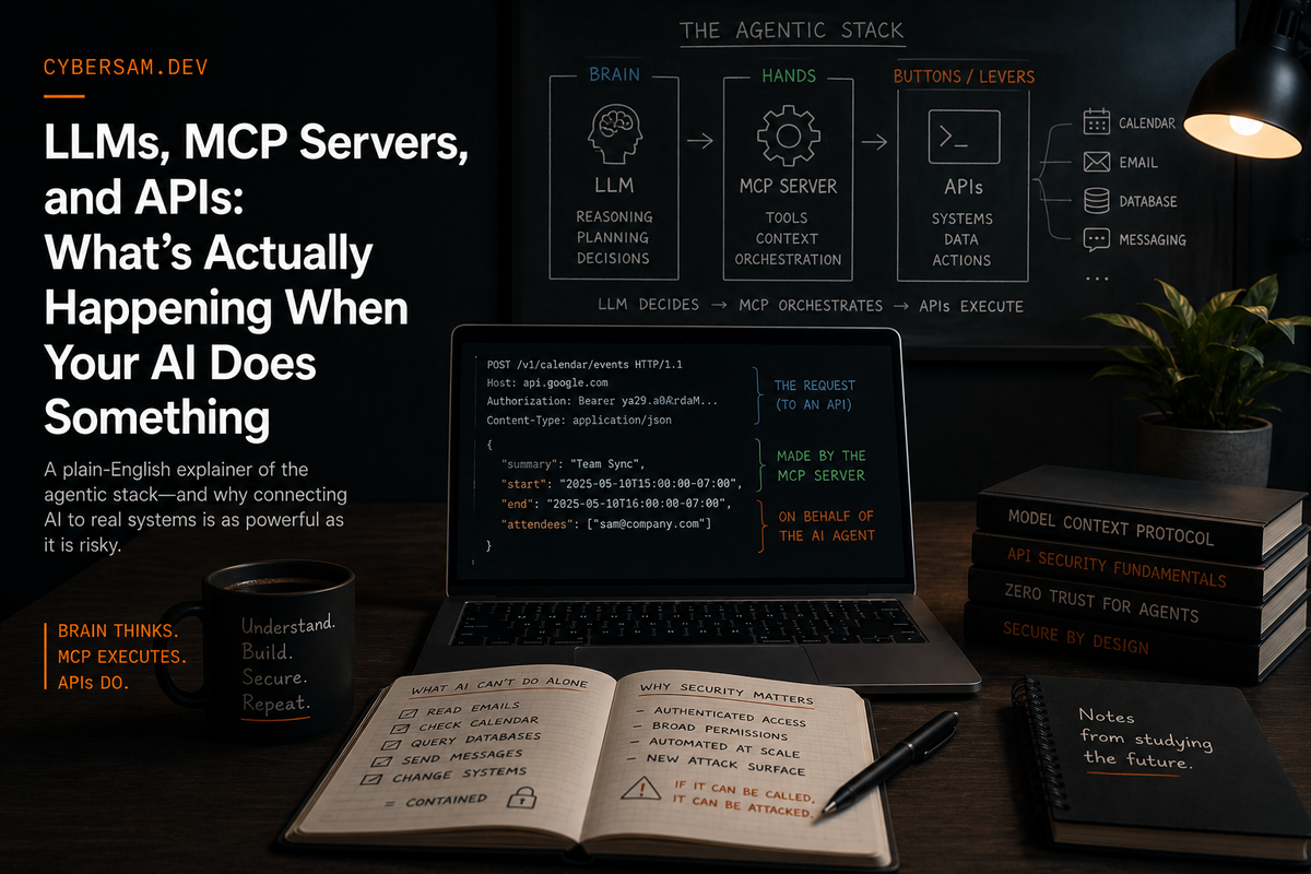LLMs, MCP Servers, and APIs: What's Actually Happening When Your AI Does Something