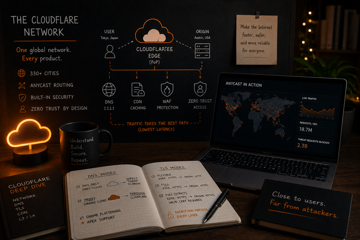 Cloudflare, Part 1: The Network Under Everything