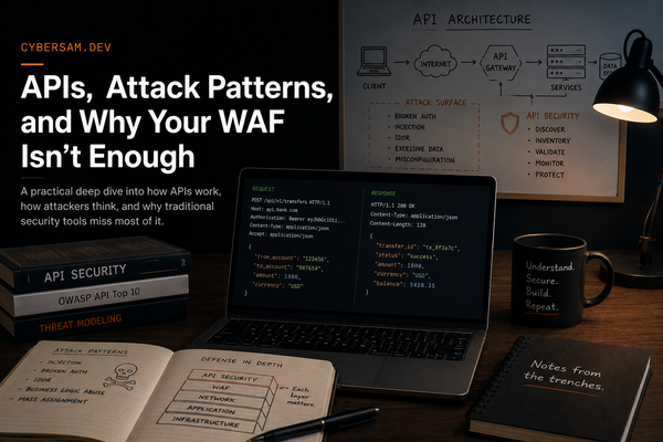 APIs, Attack Patterns, and Why Your WAF Isn't Enough