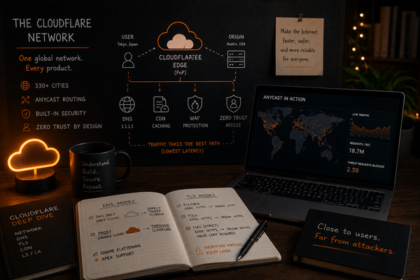 Cloudflare, Part 1: The Network Under Everything